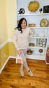 French Terry acid wash - two piece set (ash mocha)